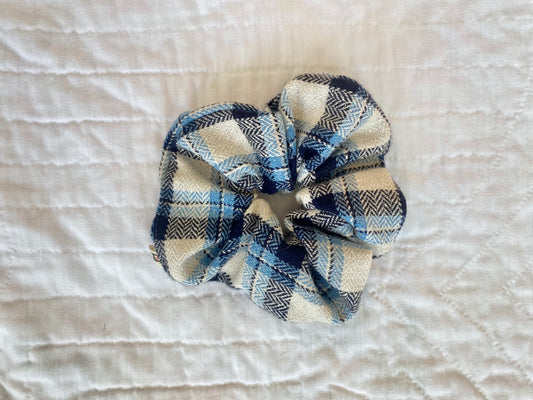 Vintage Fabric Scrunchie