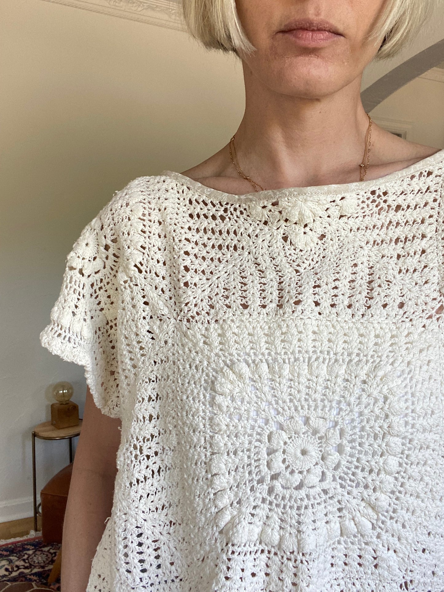 Handmade Vintage Crochet Top